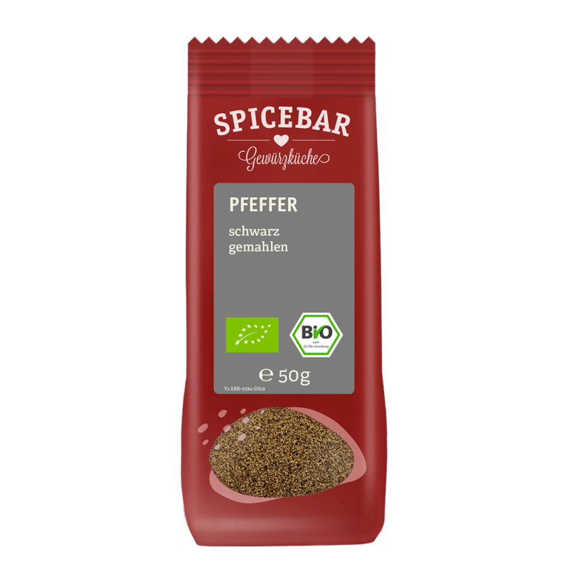 Spicebar Spicebar Bio Pfeffer, schwarz - gemahlen - Produktbild