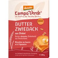 CV demeter Dinkel Butterzwieback 200g - Produktbild