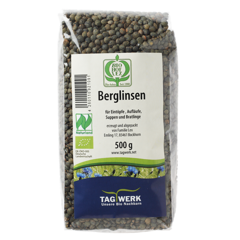 TAGWERK Berglinsen Biohof Lex - Produktbild