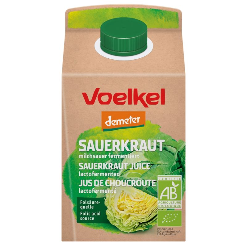 Voelkel Sauerkraut Milchsauer fermentiert - Produktbild