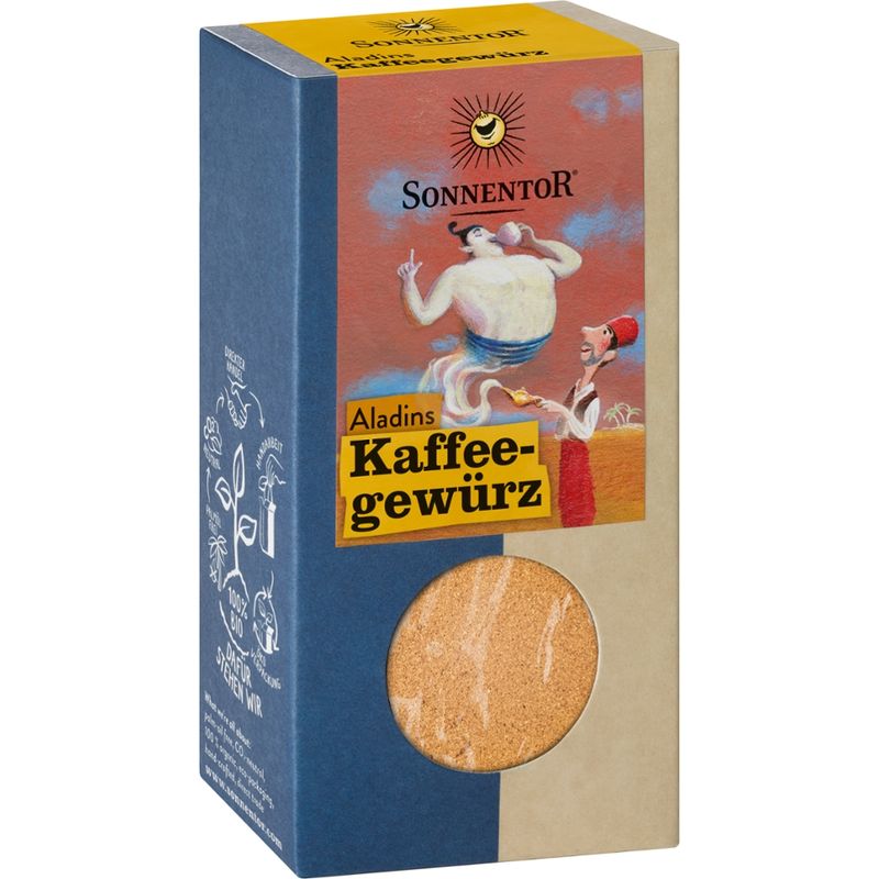 Sonnentor Aladins Kaffeegewürz, Packung - Produktbild