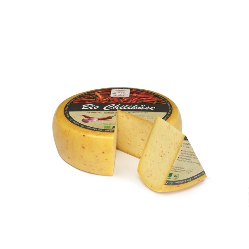 Die Käsemanufaktur Allgäu  Bio Chilikäse 50% Fett i. Tr. - Produktbild