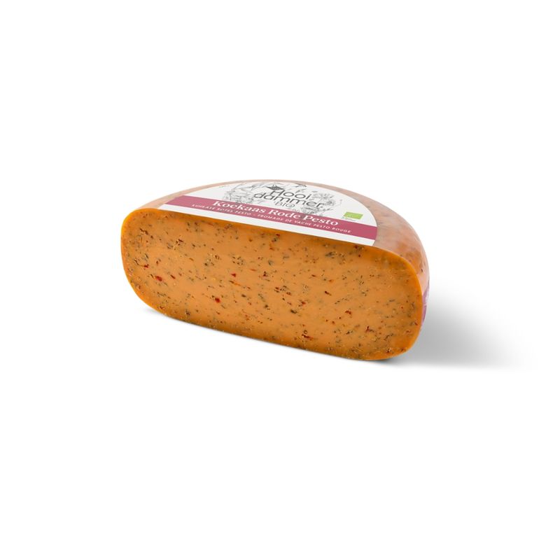 Hooidammer 1/2 Hooidammer Käsezubereitung aus Bio Schnittkäse Rotes Pesto Kräuter 4/5kg mindestens 50% Fett i. Tr. - Produktbild
