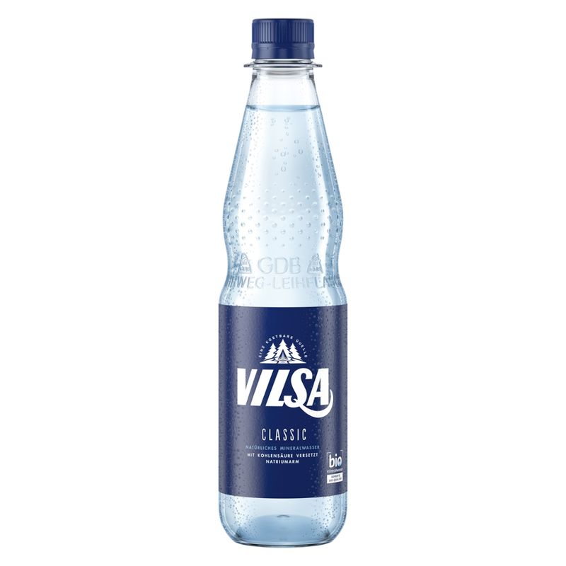 VILSA VILSA Mineralwasser Classic 12x0,50l PET MW Bio - Produktbild