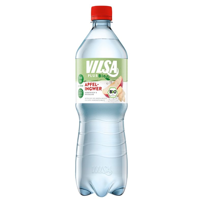VILSA VILSA Plus Apfel-Ingwer Bio 6x1,0l PET EW - Produktbild
