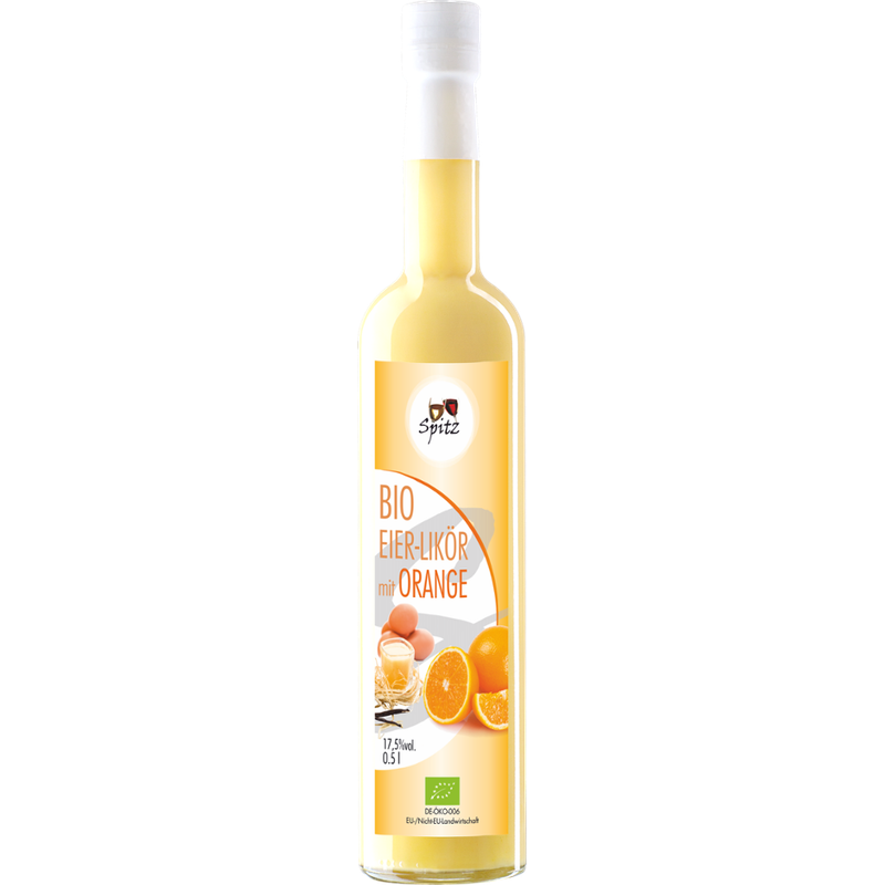 Spitz Bio Eierlikör mit Orange 0.5 l, 17 vol% - Produktbild