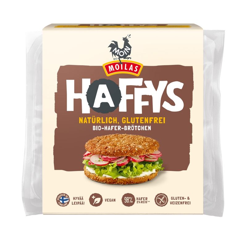 Moin Bio Backwaren Bio Haffys Pur - Produktbild