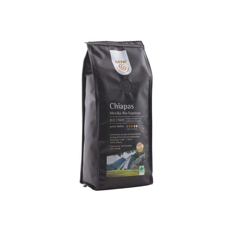 GEPA - The Fair Trade Company Mexiko Bio Espresso Chiapas - Produktbild