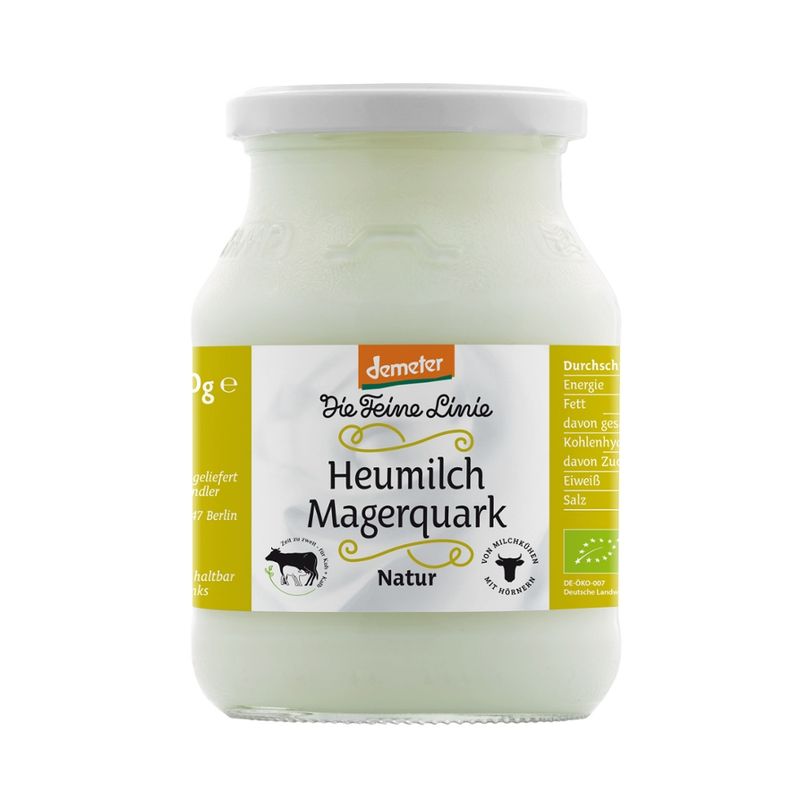 Die Feine Linie Bio-Heumilch-Magerquark - Produktbild