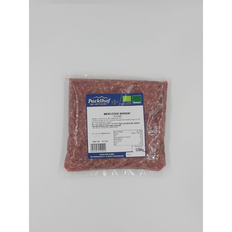 Packlhof Gemischtes Hackfleisch TK 250 g - Produktbild