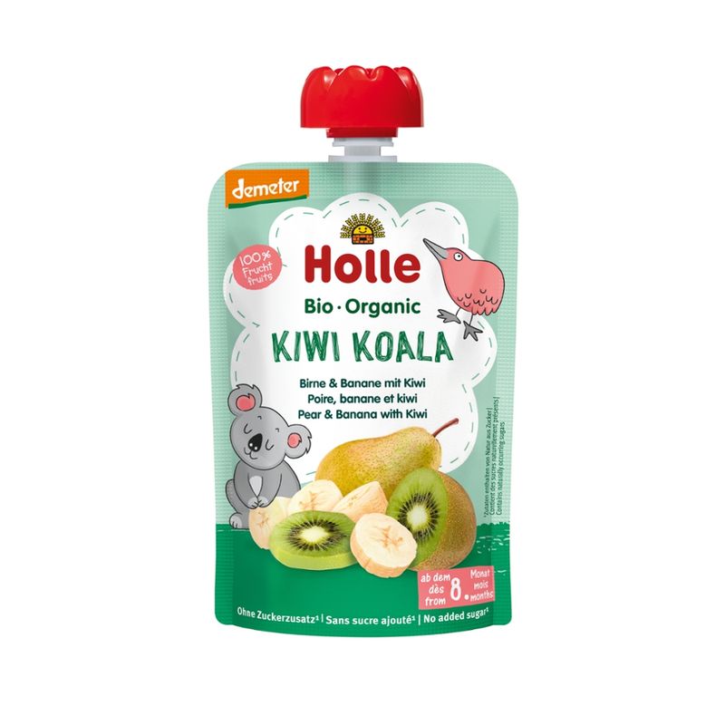 Holle  Kiwi Koala - Birne & Banane mit Kiwi - Produktbild