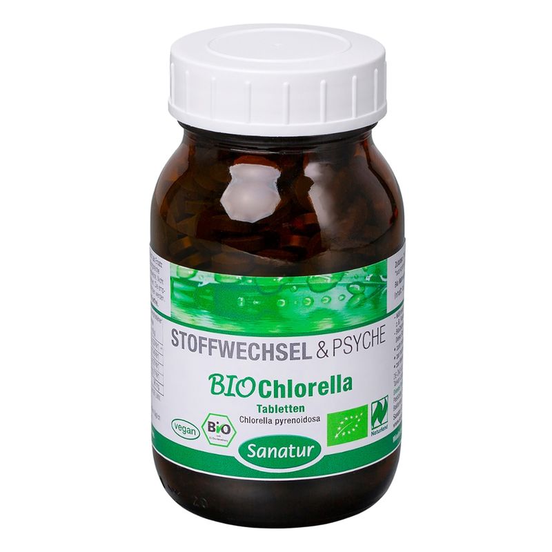 Sanatur BioChlorella 500 Tabletten, kbA - Produktbild