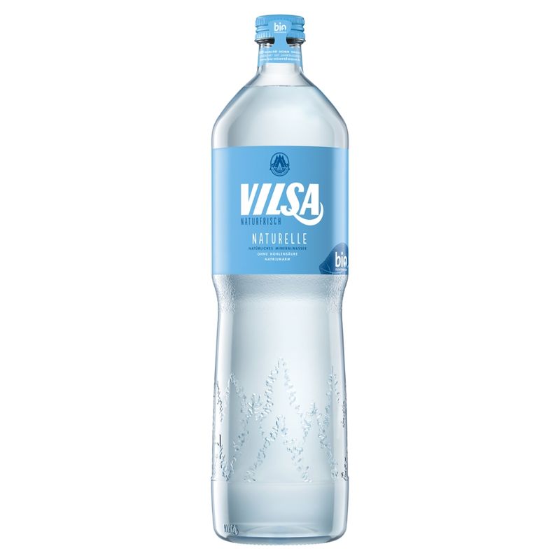 VILSA VILSA Mineralwasser Naturelle Glas 6x1,0l Glas MW Bio - Produktbild