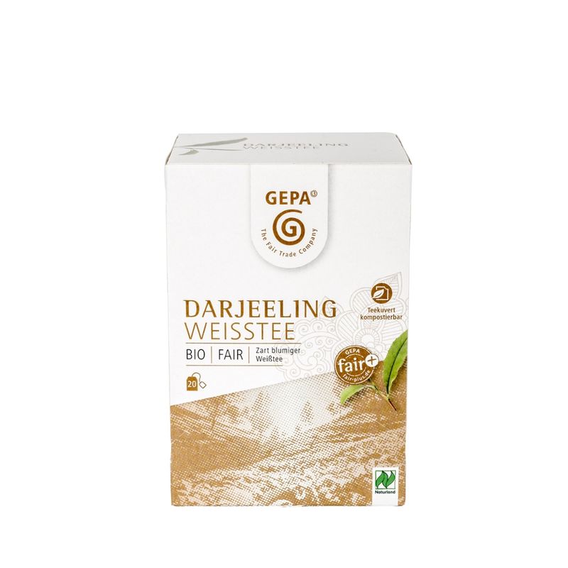 GEPA - The Fair Trade Company Bio Darjeeling Weisstee - Produktbild