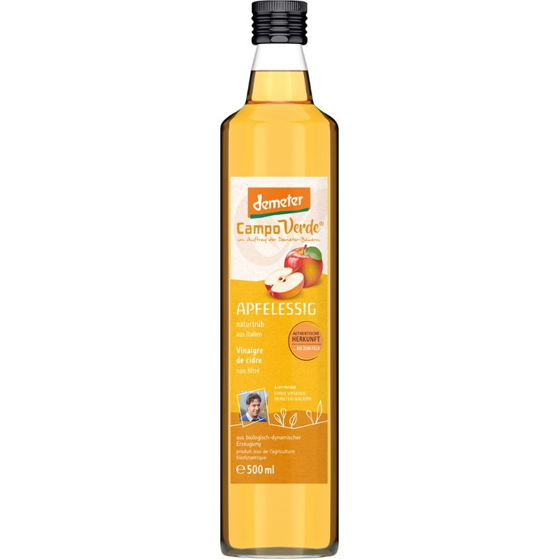 Campo Verde dem. Apfelessig 500ml - Produktbild