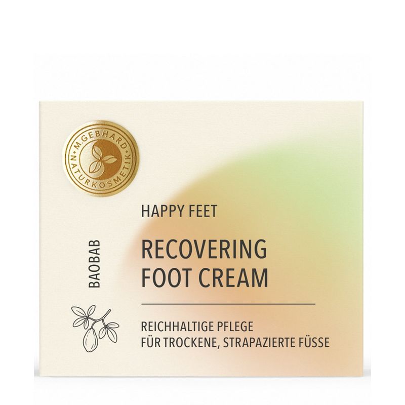 M. Gebhard Naturkosmetik RECOVERING FOOT CREAM - Happy Feet - Produktbild