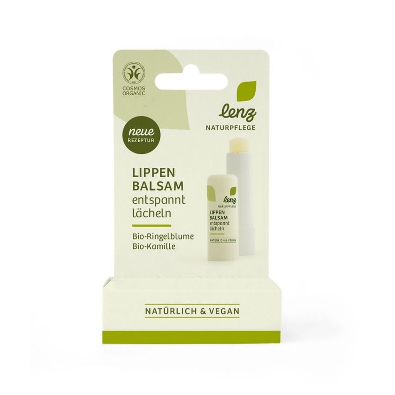 Lenz Naturpflege Lippenbalsam Ringelblume Kamille (neue Rezeptur) - Produktbild
