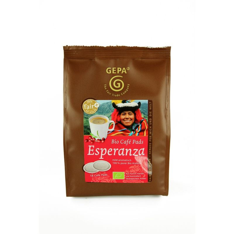 GEPA - The Fair Trade Company Bio Esperanza Pads 18x7g - Produktbild