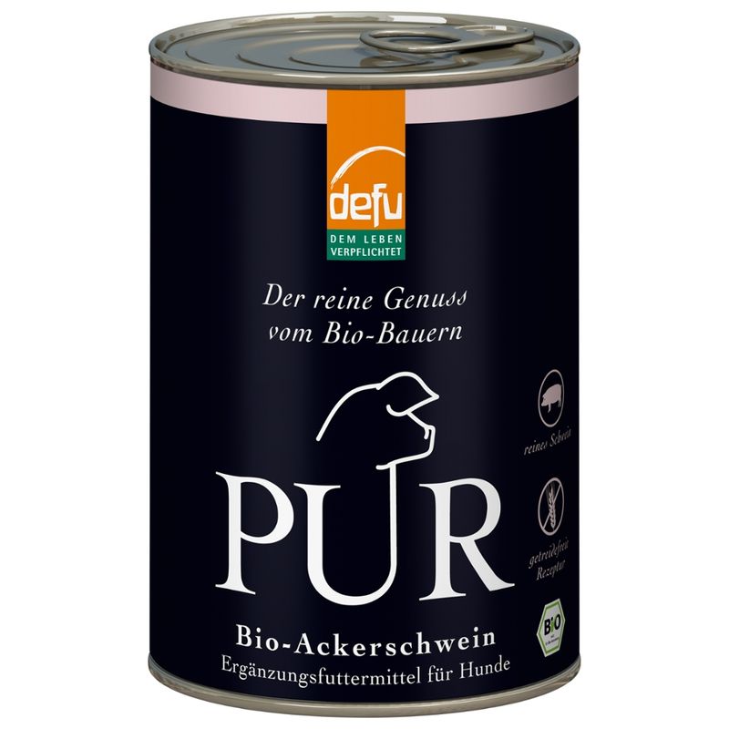 defu - Das Tierfutter vom Bio-Bauern PUR Bio-Ackerschwein - Produktbild