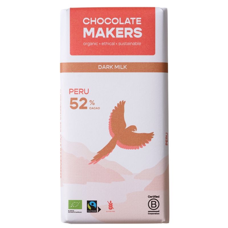 Chocolatemakers Peru Dunkle Milch 52% - Produktbild