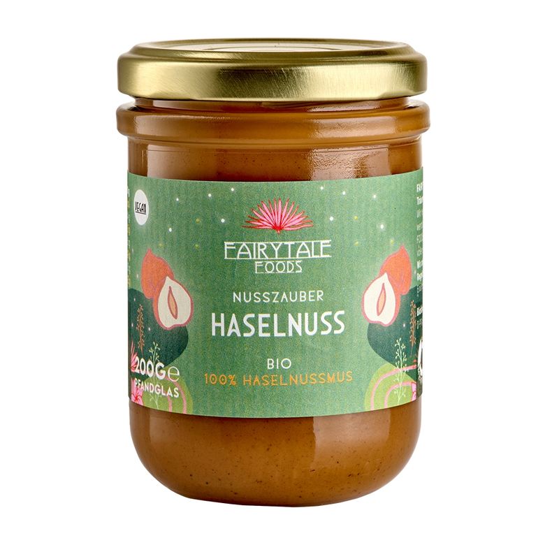 Fairytale Foods Haselnussmus, 200g - Produktbild