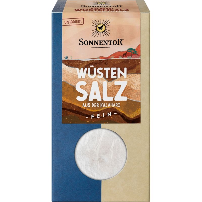 Sonnentor Kalahari Wüstensalz fein, Packung - Produktbild