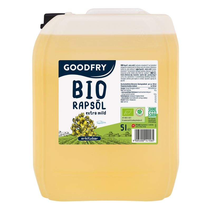 GOODFRY BIO Goodfry BIO Raps Raff BIO EU 5l Kanister - Produktbild
