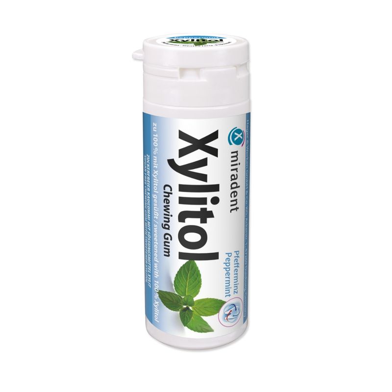 miradent miradent Xylitol Chewing Gum Minze - Produktbild