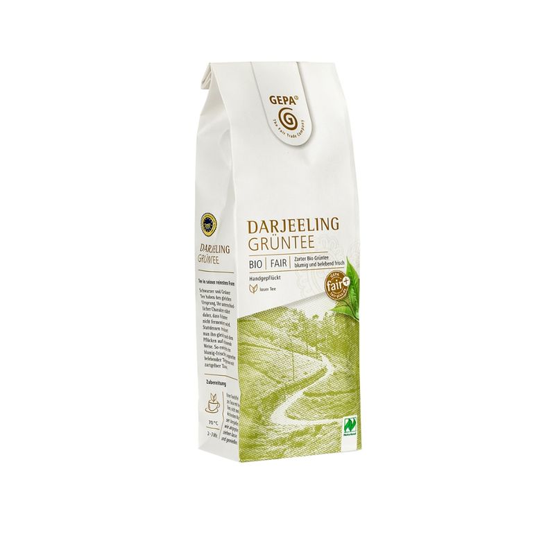 GEPA - The Fair Trade Company Bio Darjeeling Grüntee - Produktbild