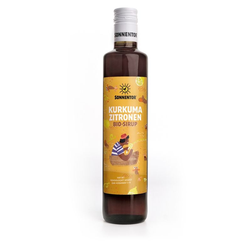 Sonnentor Kurkuma-Zitronen Sirup - Produktbild