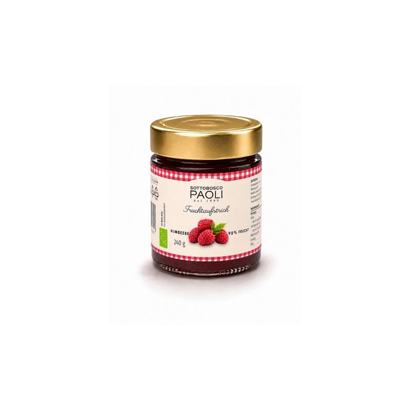 Sottobosco Paoli Fruchtaufstrich Bio Himbeere - Produktbild