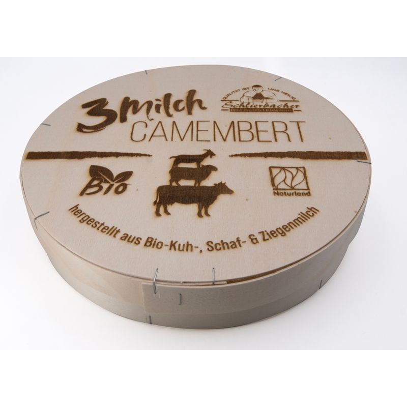 Schlierbacher Schlierbacher Bio 3 Milch Camembert Torte ca. 1,1kg - Produktbild