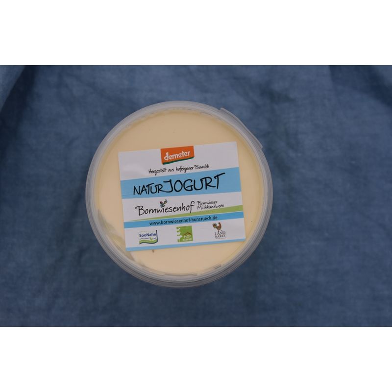 Bornwieser Milchhandwerk Naturjogurt mit Rahmkrone aus hofeigener Milch - Produktbild