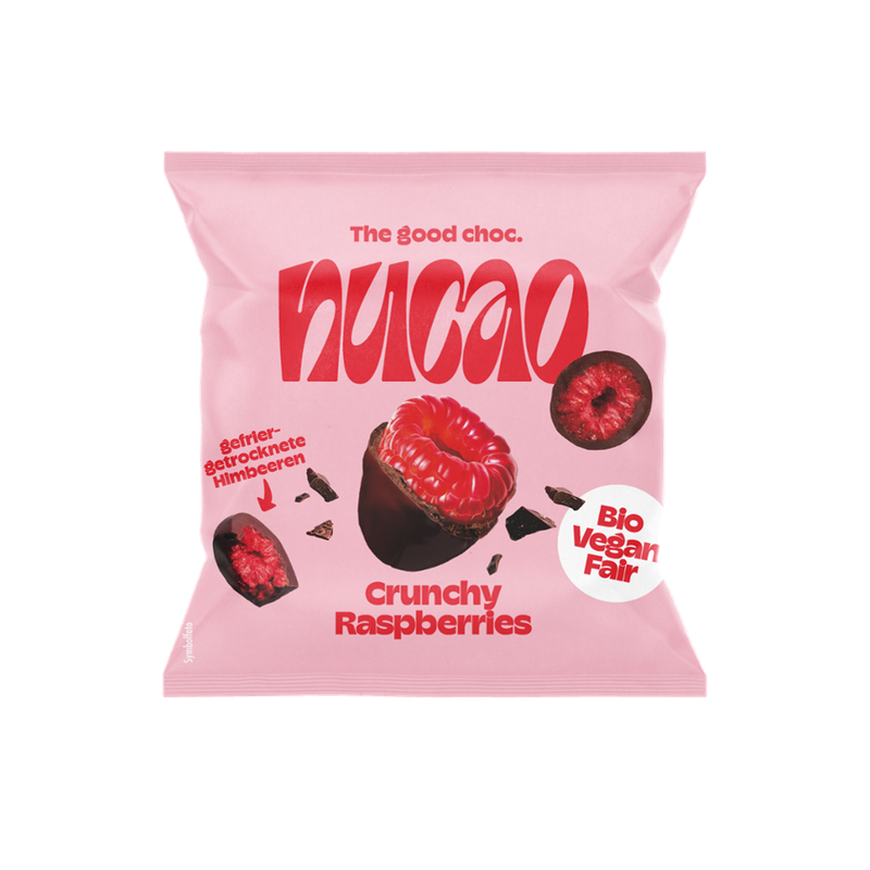nucao nucao fruits Crunchy Raspberries (organic) - DE - Produktbild