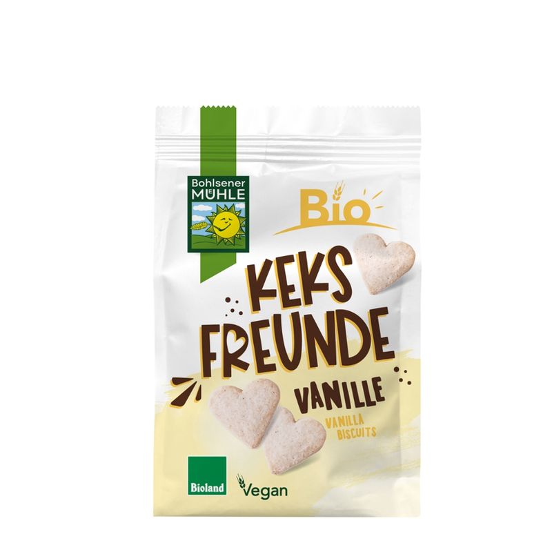 Bohlsener Mühle Bio KeksFREUNDE Vanille Bioland - Produktbild