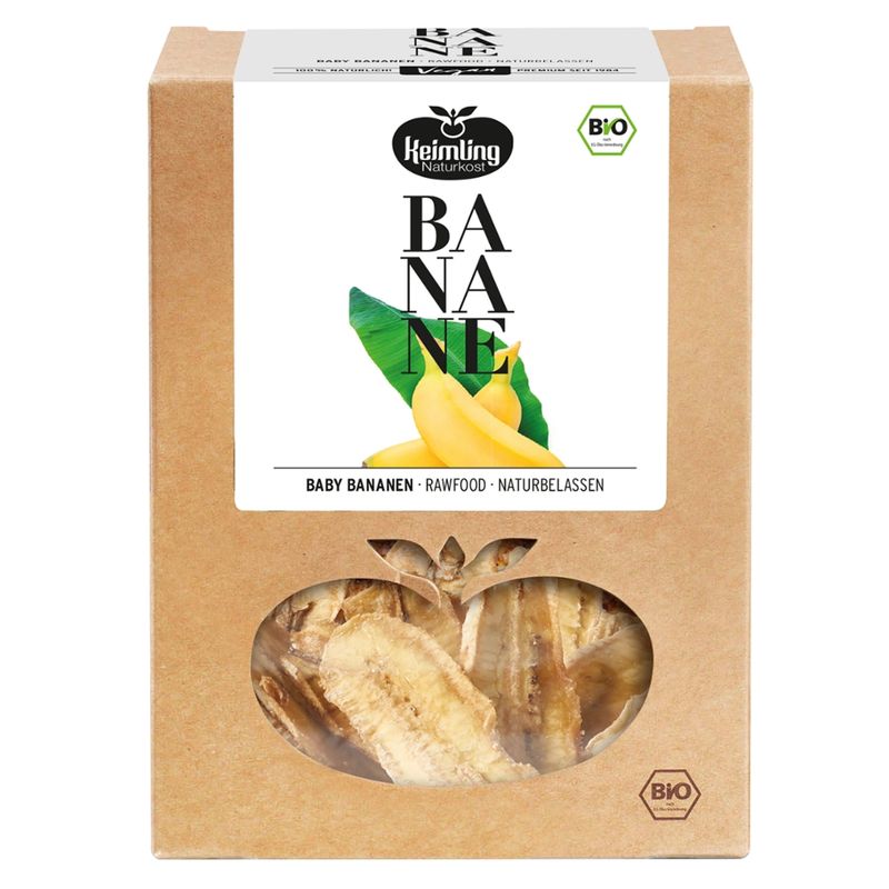 Keimling Naturkost Baby-Bananen, bio - Produktbild