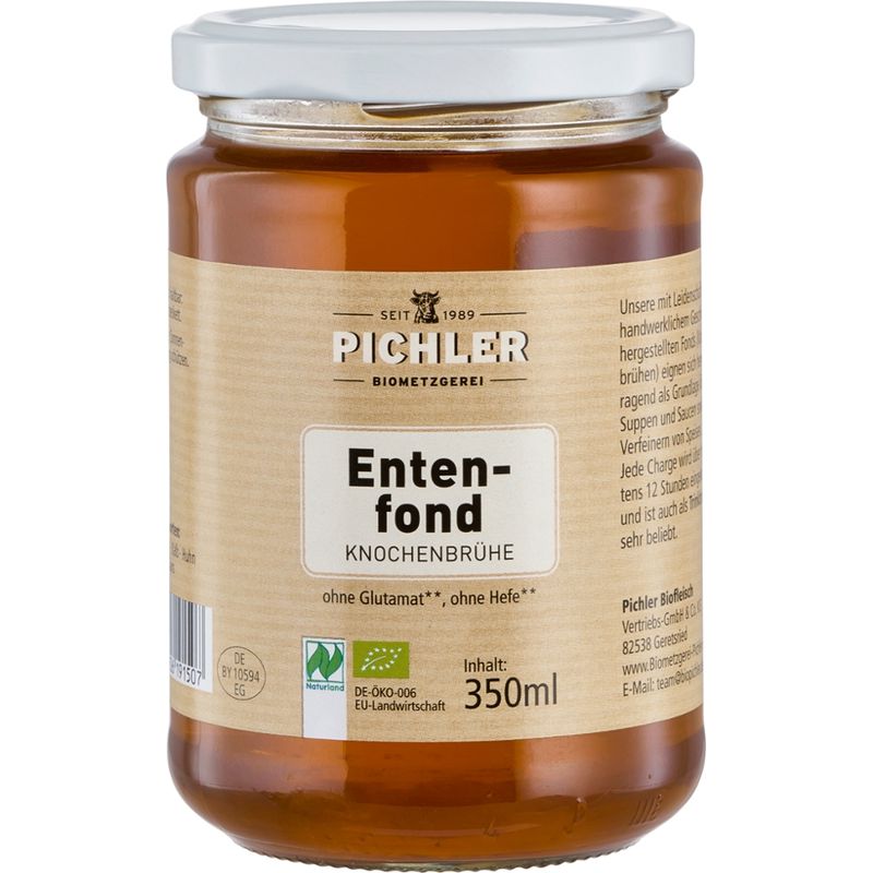 Biometzgerei Pichler Bio-Entenfond - Produktbild