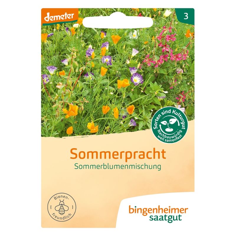 Bingenheimer Saatgut Sommerpracht (Mischung) - Blumen (Saatgut) - Produktbild