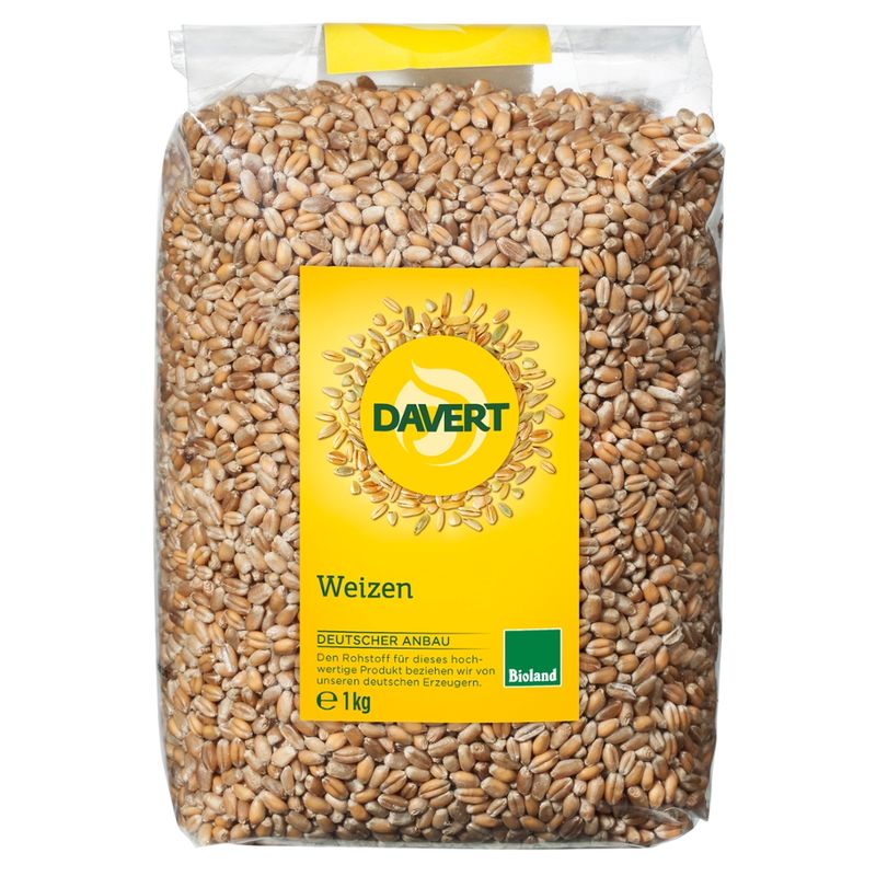 Davert Weizen Bioland, 1kg - Produktbild