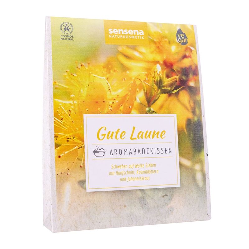 sensena Naturkosmetik Aromabadekissen "Gute Laune" 60g - Produktbild