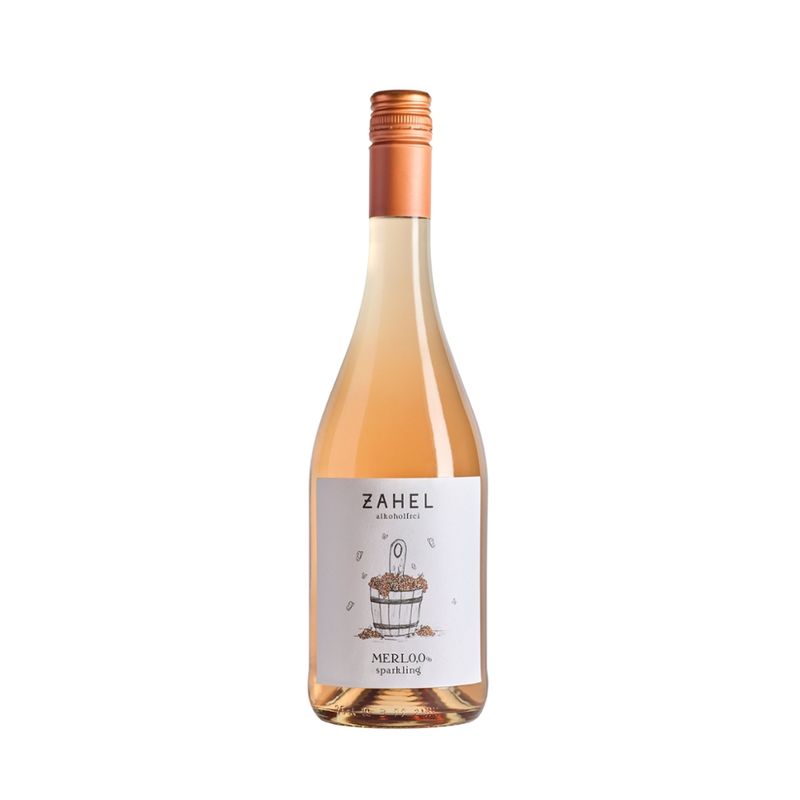 Bio Weingut Zahel Zahel Merl0,0% sparkling Demeter 0,75l - Produktbild
