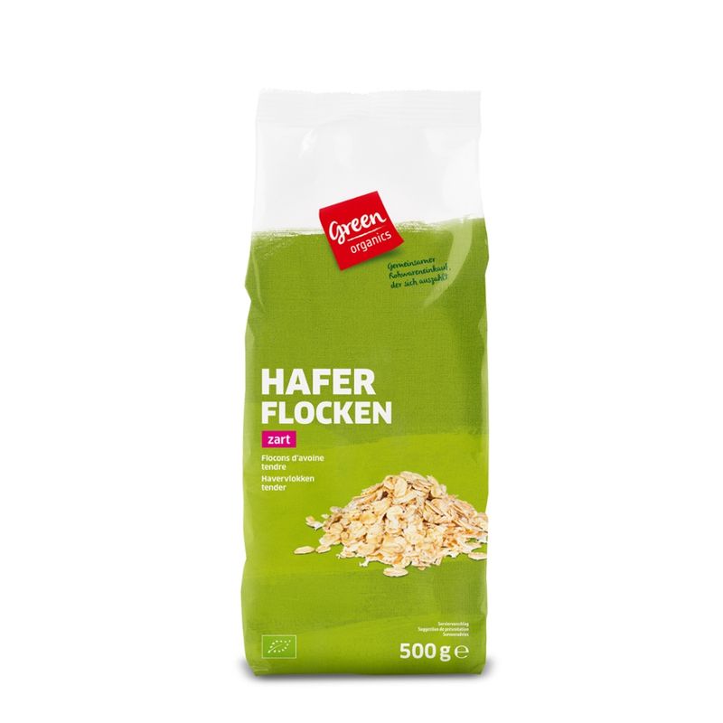 greenorganics Haferflocken zart - Produktbild