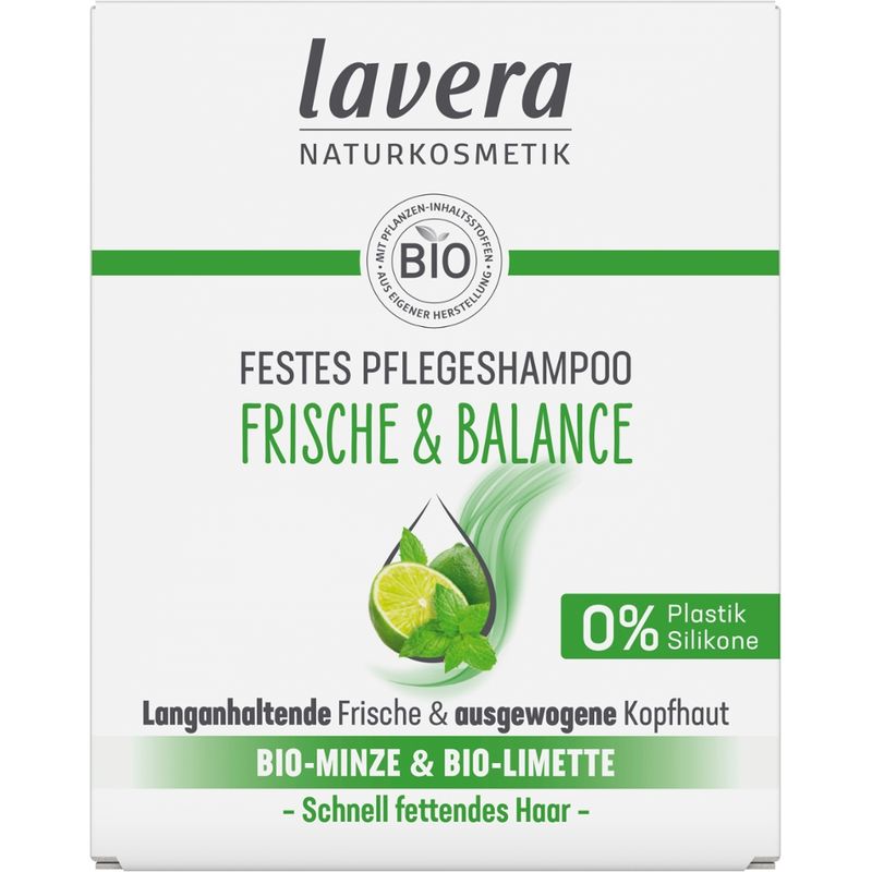 lavera Festes Pflegeshampoo Frische & Balance - Produktbild