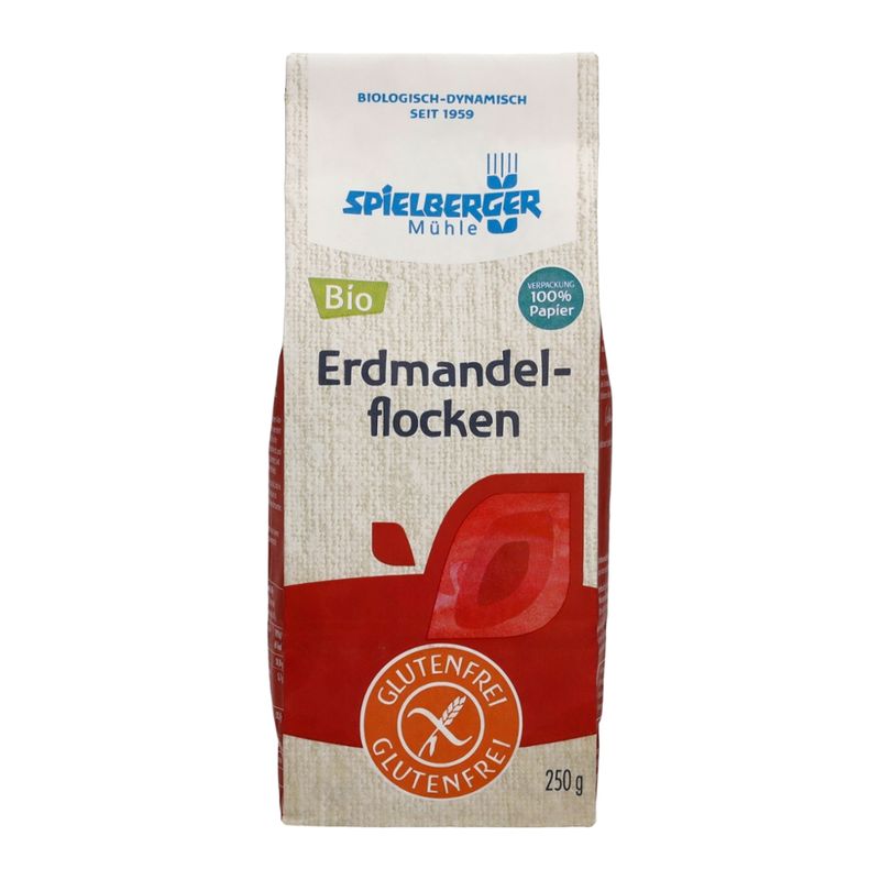 Spielberger Mühle Erdmandelflocken, glutenfrei, kbA - Produktbild