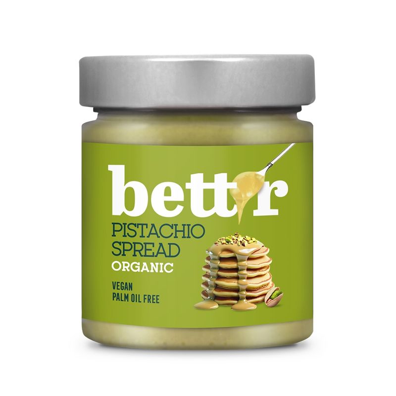 Bett'r Bio Pistazienaufstrich / Pistachio Spread, 200 g, Bett'r - Produktbild