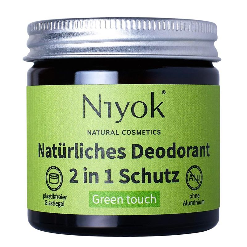Niyok NIYOK - Crème Déodorante Anti-Transpirante 2 en 1 : Green Touch - Produktbild