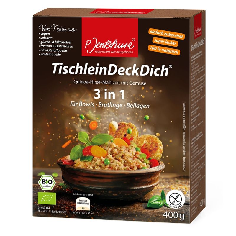 P. Jentschura P. Jentschura TischleinDeckDich BIO 400g - Produktbild