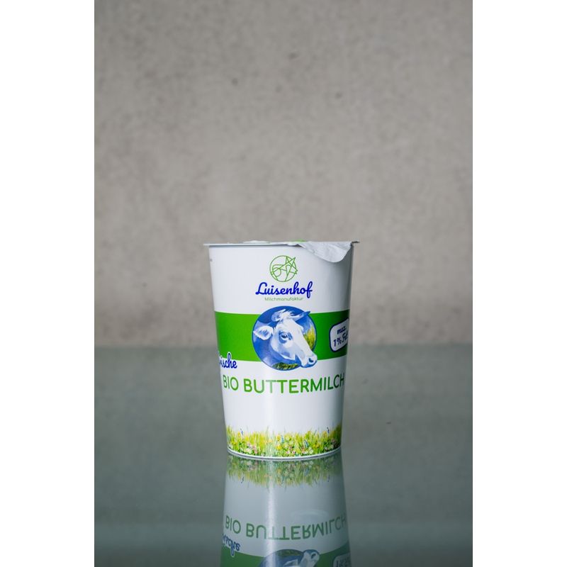 Luisenhof Milchmanufaktur Bio Buttermilch, frisch, max. 1% Fett - Luisenhof Milchmanufaktur - Produktbild