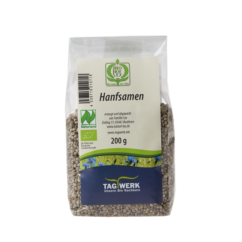 TAGWERK Hanfsamen Biohof Lex - Produktbild
