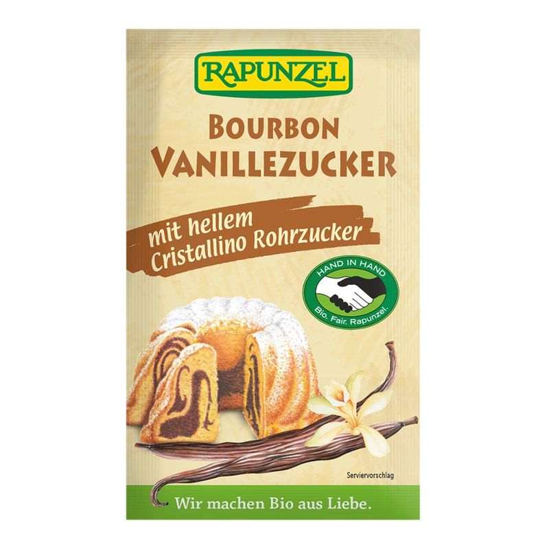 Rapunzel Vanillezucker Bourbon mit Cristallino HIH - Produktbild